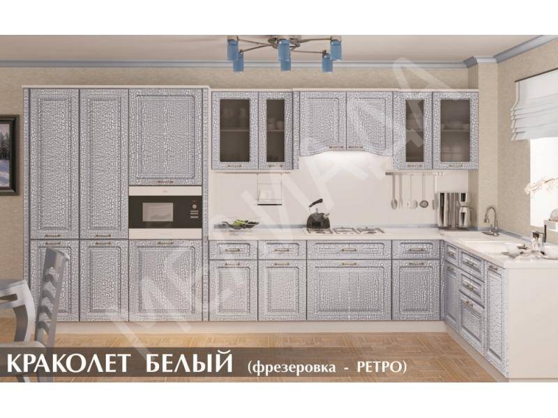 кухня краколет белый в Великом Новгороде