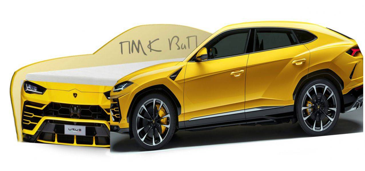 кровать-машинка lamborghini urus в Великом Новгороде