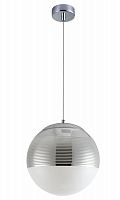 подвесной светильник crystal lux optima sp1 chrome d300 в Великом Новгороде