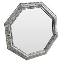 зеркало серебряное восьмиугольное с декором sparkle silver в Великом Новгороде