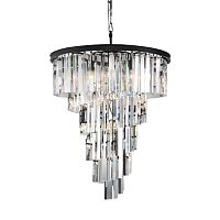 люстра helix clear от delight collection прозрачная/черная в Великом Новгороде