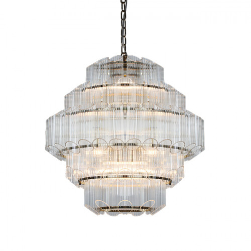люстра vittoria 10a clear от delight collection прозрачная в Великом Новгороде