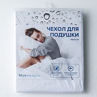 чехол защитный на подушку с мембраной blue sleep hybrid 050*070 в Великом Новгороде