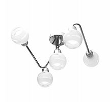 потолочная люстра idlamp agostina 361/5a-whitechrome в Великом Новгороде