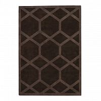 ковер ashton cocoa coffe 120x170 коричневый в Великом Новгороде