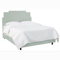 кровать двуспальная 160x200 зеленая paxton bed mint в Великом Новгороде