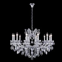 подвесная люстра crystal lux hollywood sp12 chrome в Великом Новгороде