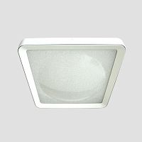 потолочный светодиодный светильник ambrella light orbital crystal sand fs1216 wh/wh 72w+29w d500*500 в Великом Новгороде