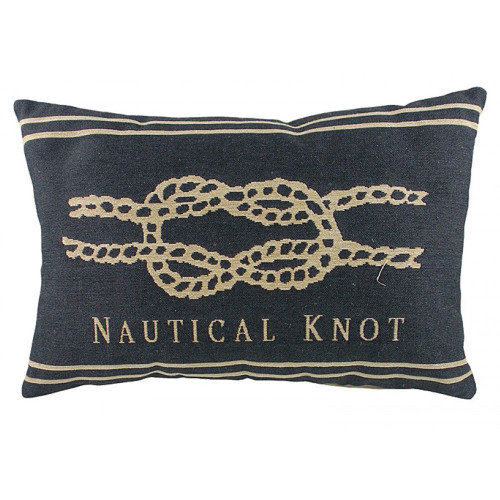 подушка с морским узлом nautical knot denim в Великом Новгороде