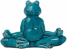 декор frog blue meditation в Великом Новгороде