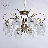 потолочная люстра mw-light моника 372011808 бронза в Великом Новгороде