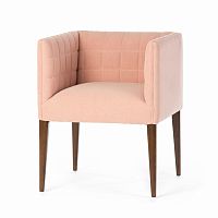 кресло penelope dining chair розовое в Великом Новгороде