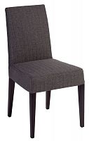 стул aylso dining chair кожа тёмно-серая в Великом Новгороде