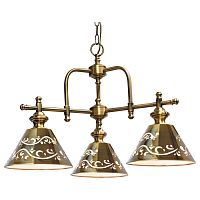 подвесная люстра arte lamp kensington a1511lm-3pb бронза в Великом Новгороде