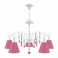 подвесная люстра lamp4you provence e4-05-wm-lmp-o-27-crl-e4-05-pk-dn в Великом Новгороде