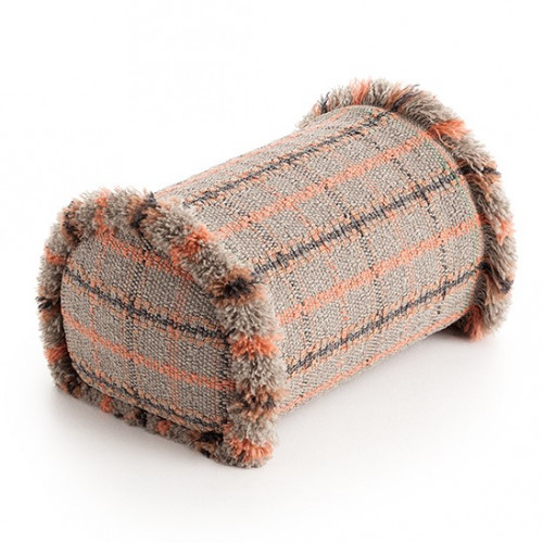 подушка большая-рол tartan terracotta от gan в Великом Новгороде