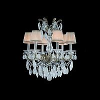 люстра md1102748-6b chrome от illuminati бежевая, хром в Великом Новгороде