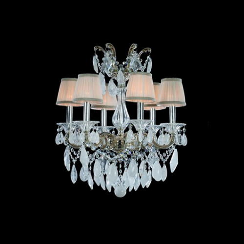 люстра md1102748-6b chrome от illuminati бежевая, хром в Великом Новгороде