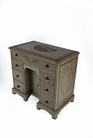 стол mini pedestal desk зеленый с рисунком в Великом Новгороде