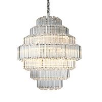 люстра vittoria 12 gold от delight collection прозрачная/золото в Великом Новгороде