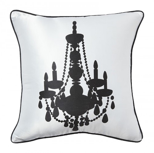 подушка с канделябром chandelier ii white в Великом Новгороде