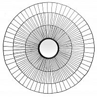зеркало-солнце черное диаметр 102 см в Великом Новгороде