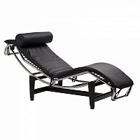 шезлонг chaise longue lc4 черный в Великом Новгороде