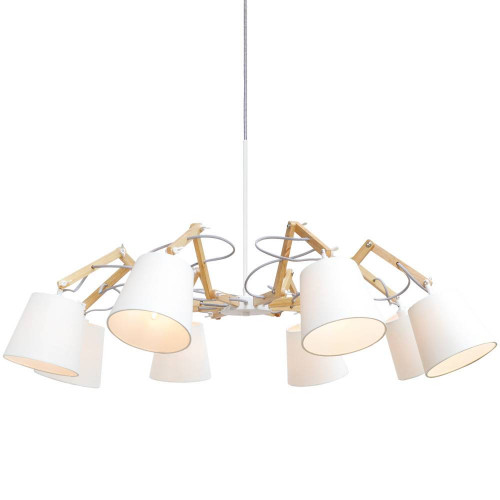 подвесная люстра arte lamp pinoccio a5700lm-8wh в Великом Новгороде