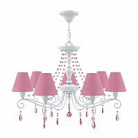 подвесная люстра lamp4you provence e4-07-wm-lmp-o-27-crl-e4-07-pk-dn в Великом Новгороде