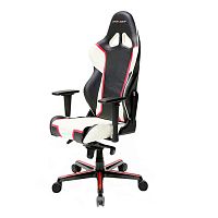 кресло геймерское dxracer racing черно-бело-красное в Великом Новгороде