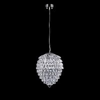 подвесной светильник crystal lux charme sp2+2 led chrome/transparent в Великом Новгороде