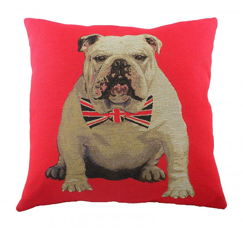 подушка с английским бульдогом bulldog в Великом Новгороде