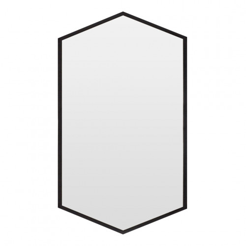 зеркало шестиугольное черное hexagon в Великом Новгороде