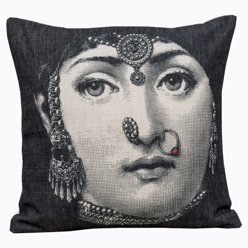 арт-подушка индия fornasetti в Великом Новгороде