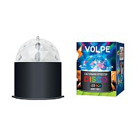 светодиодный светильник-проектор (09840) volpe disco uli-q302 03w/rgb black в Великом Новгороде