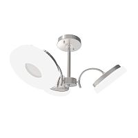 потолочная светодиодная люстра idlamp frittelle 107/3pf-ledwhitechrome в Великом Новгороде