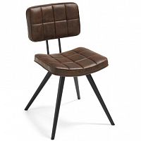 стул lola seat pu brown ноги эпоксидный черный c592u09 от la forma (ex julia grup) в Великом Новгороде