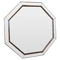 зеркало серебряное венецианское восьмиугольное большое octagon в Великом Новгороде