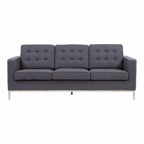 диван florence knoll sofa прямой серый в Великом Новгороде