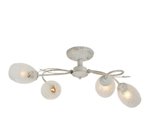 потолочная люстра idlamp julia 874/4pf-whitepatina в Великом Новгороде