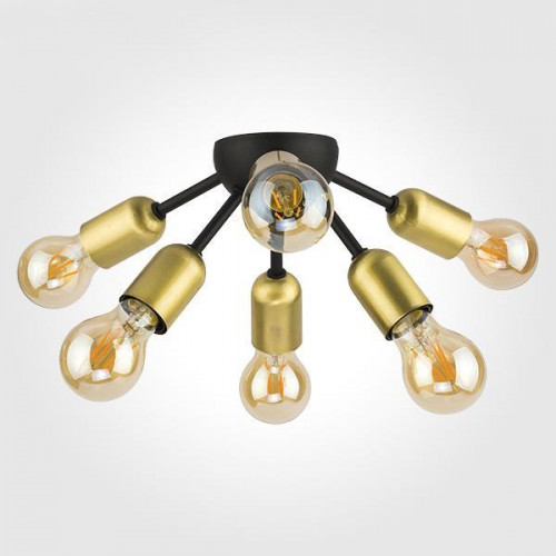 потолочная люстра tk lighting 1467 estrella black в Великом Новгороде