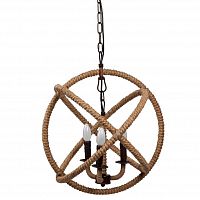 люстра foucault's orb rustic iron бежевая, коричневая в Великом Новгороде