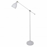 торшер arte lamp braccio a2054pn-1wh в Великом Новгороде