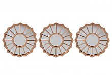 комплект зеркал-цветков, 3 штуки в Великом Новгороде