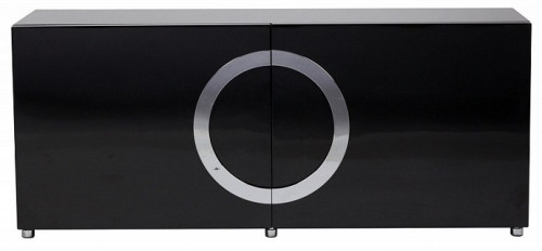 тумба fuller мдф 150x48,5x65 чёрная в Великом Новгороде