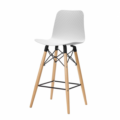 полубарный стул eiffel (eames style) белый в Великом Новгороде
