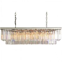 люстра odeon l80 silver&glass серая, прозрачная в Великом Новгороде