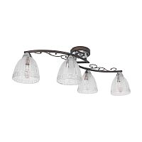 потолочная люстра idlamp nield 232/4pf-blackchrome в Великом Новгороде