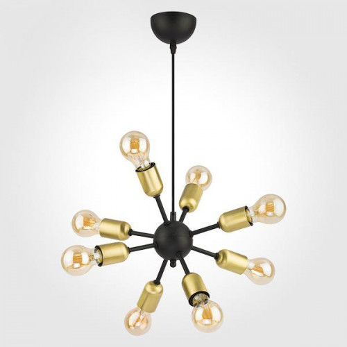 подвесная люстра tk lighting 1468 estrella black в Великом Новгороде