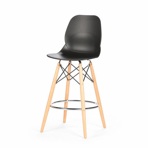барный стул eiffel (eames style) черный в Великом Новгороде